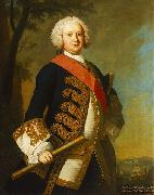 Frances Hudson Storrs Portrait of Admiral Sir Peter Warren Spain oil painting artist